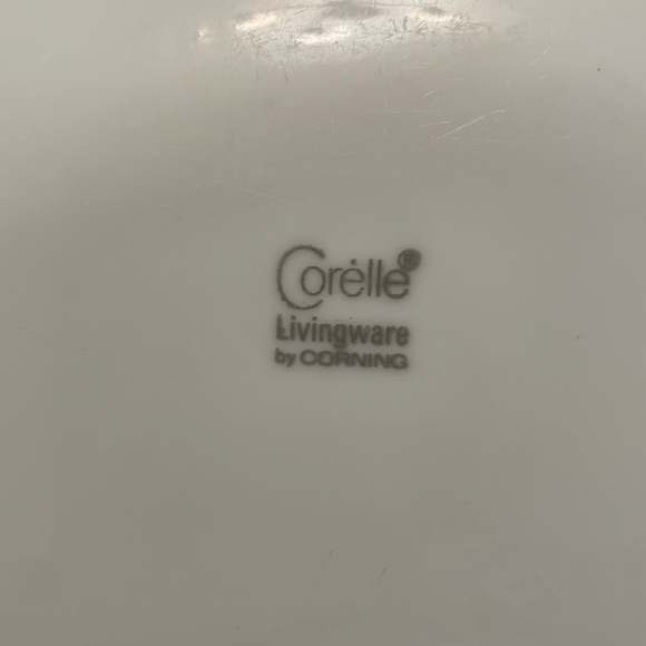 CORELLE SPRING BLOSSOM Green Crazy Daisy Dinner Plates Set of 2 Green & White - Picture 5 of 9